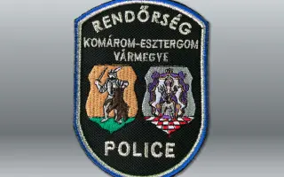 Hz. karjelvény (Komárom-Esztergom Vármegyei RFK) felvarrós 1